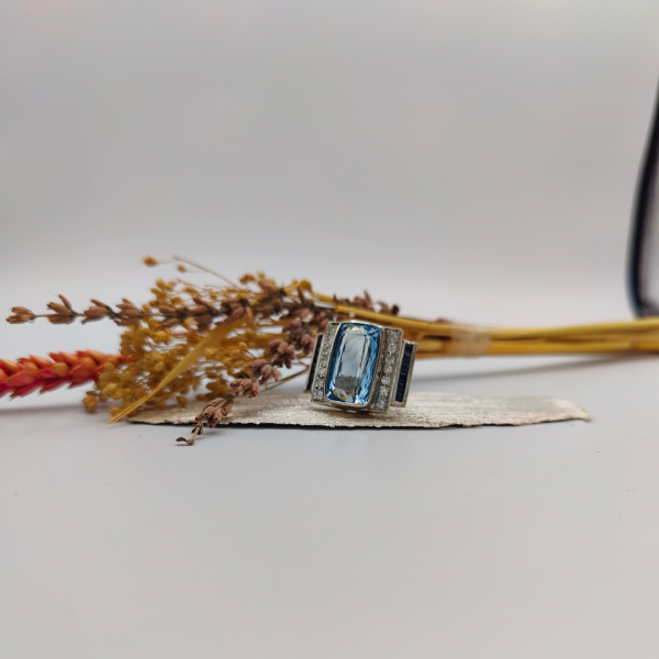 Anillo Zafiro Celestial - Imagen 2
