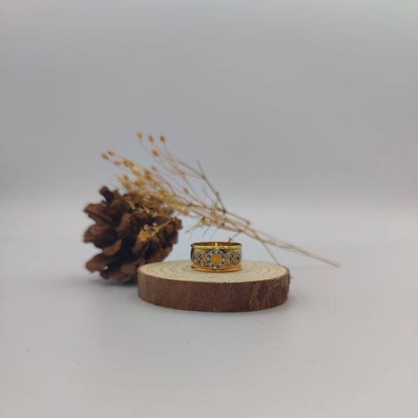 Anillo Círculos de diamantes - Imagen 4