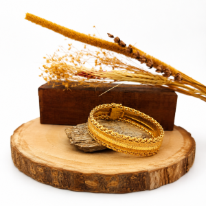 pulsera rígida de oro r
