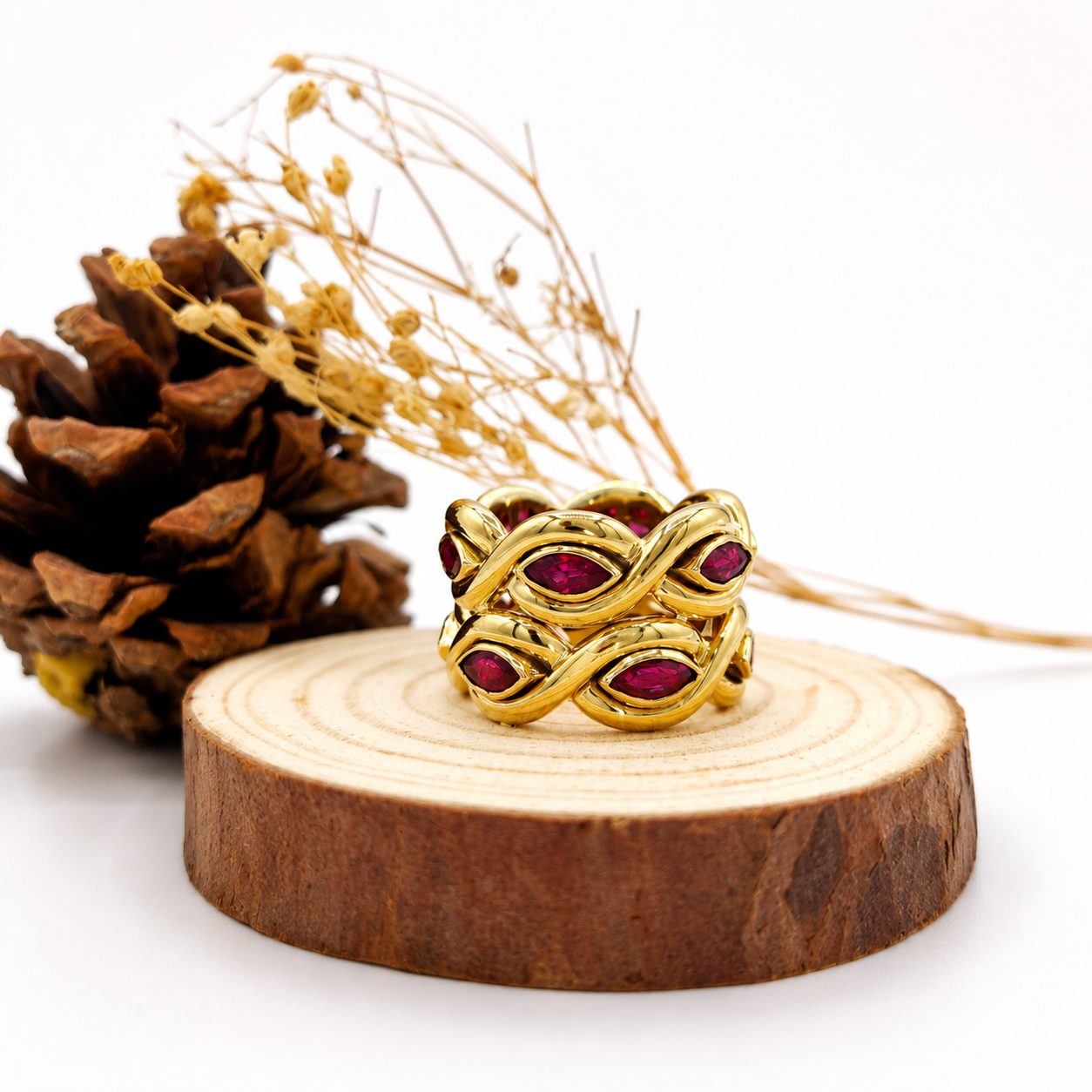 Anillo Lazos ardientes