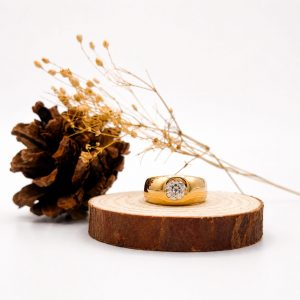 Anillo Brillo solitario