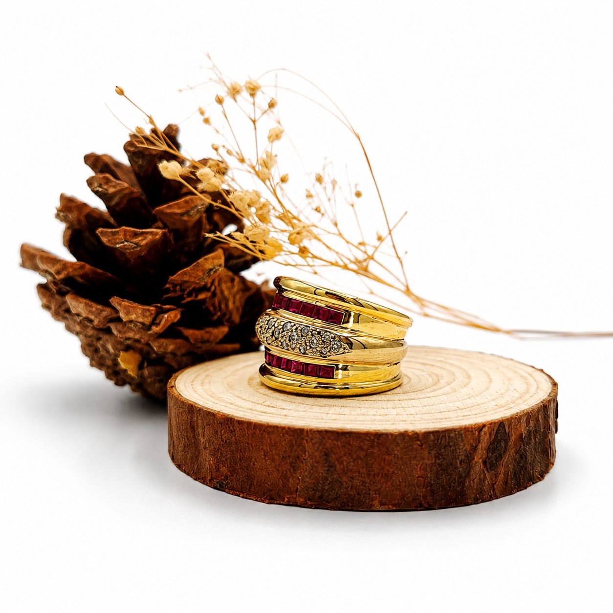 Anillo fuego y brillo