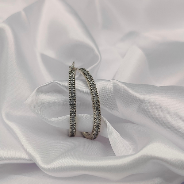 Aros brillo elegante