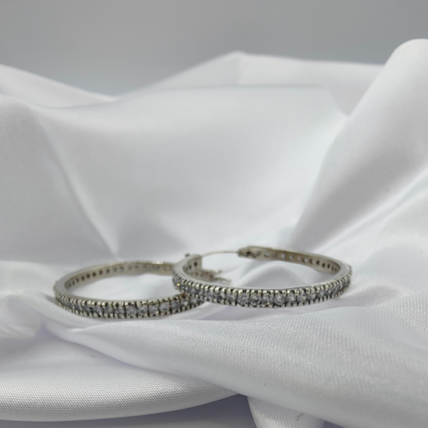 Aros brillo elegante