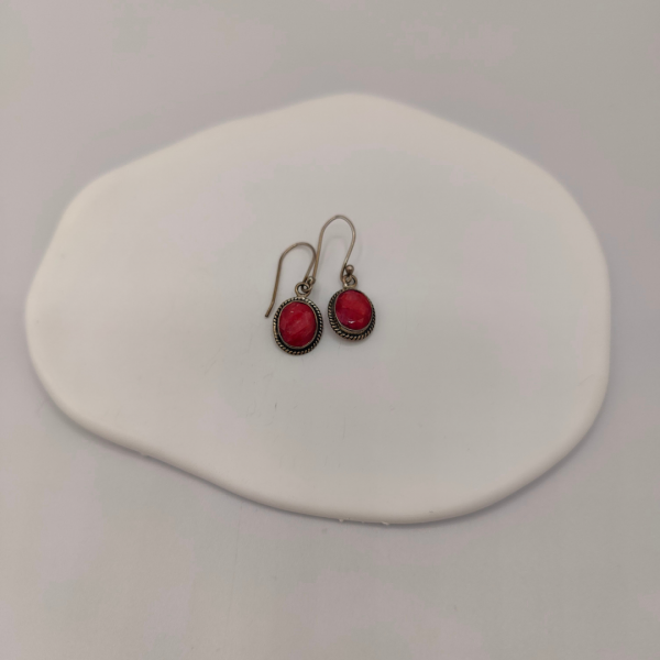 Pendientes pasión en rojo