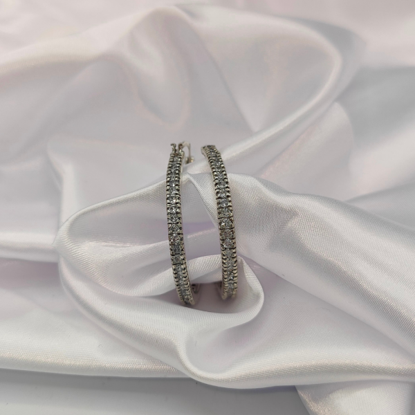 Aros brillo elegante