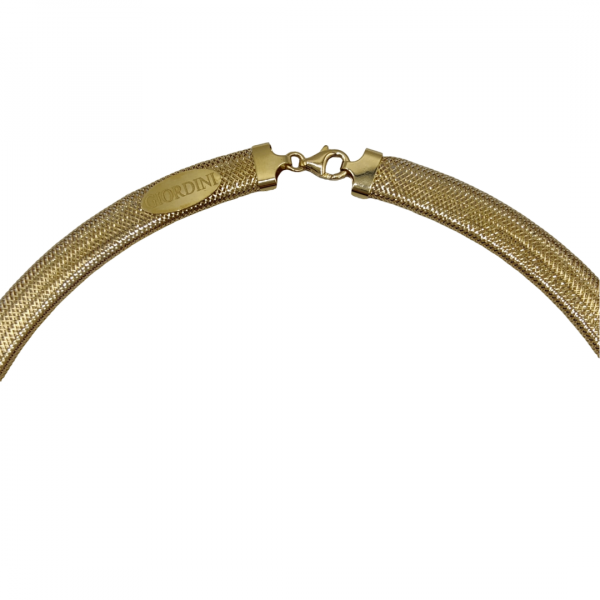 Collar Versace y Giordini elegante circular