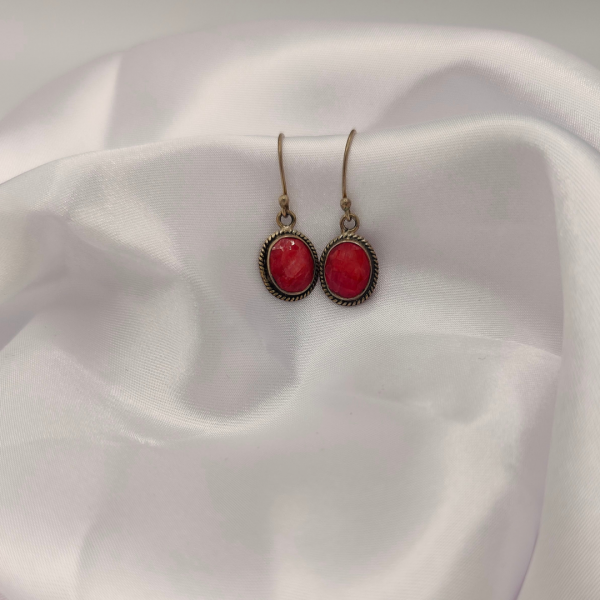 Pendientes pasión en rojo