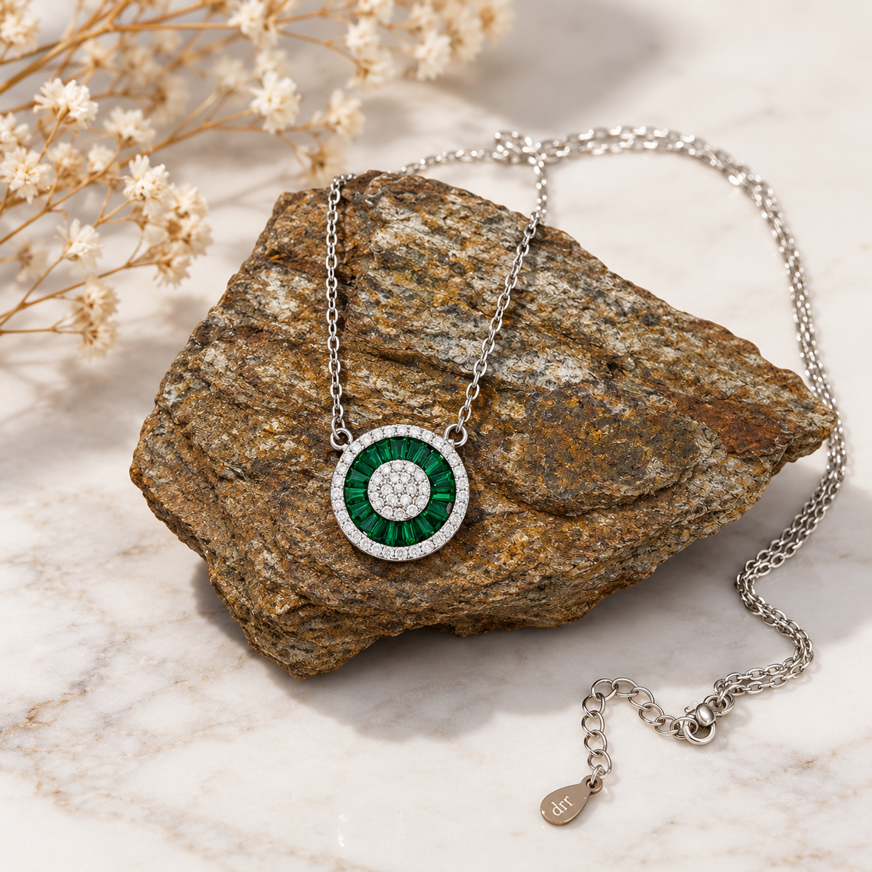 Collar esencia verde