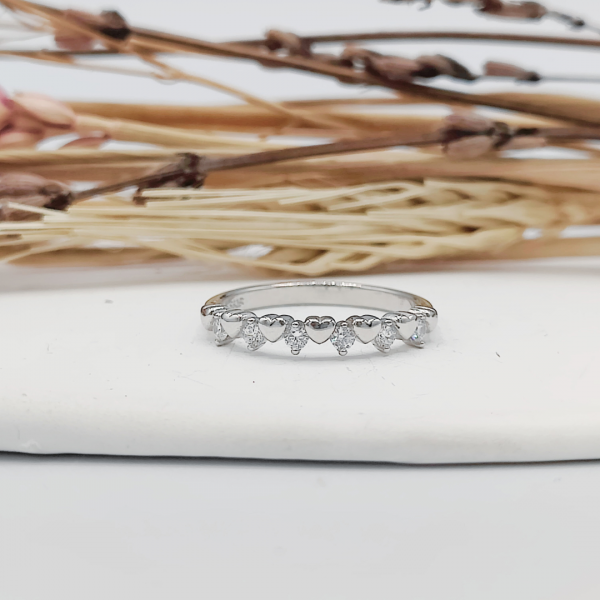 Anillo corazones