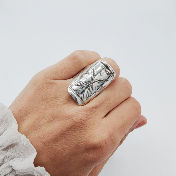 Anillo líneas pasadas