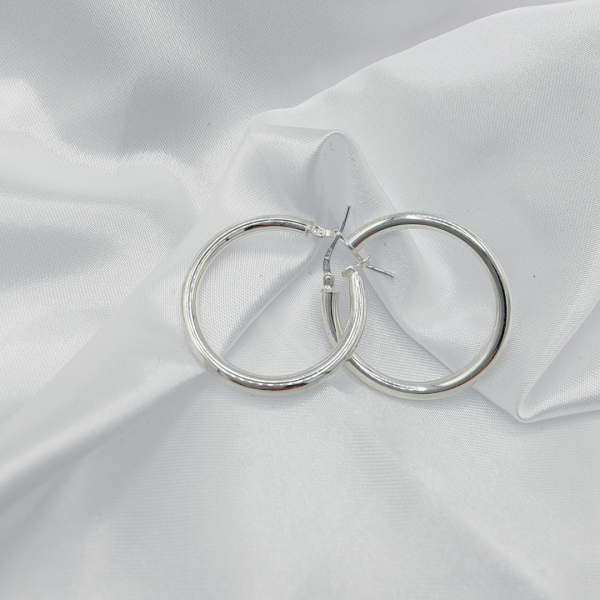 Aros básicos de plata