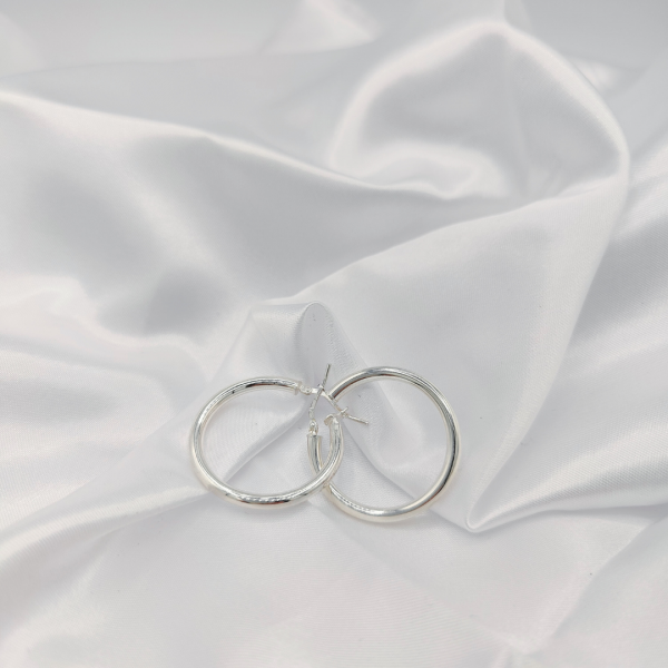 Aros básicos de plata
