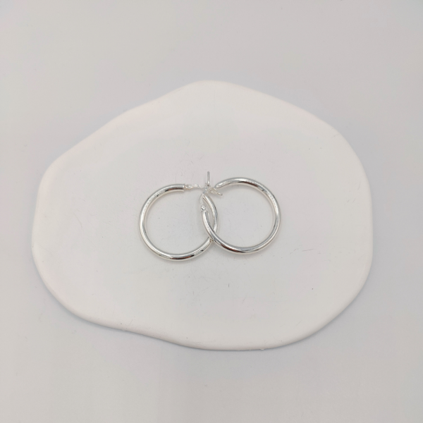 Aros básicos de plata