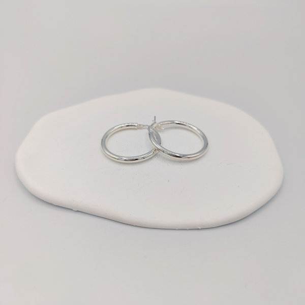 Aros básicos de plata