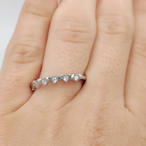 Anillo corazones
