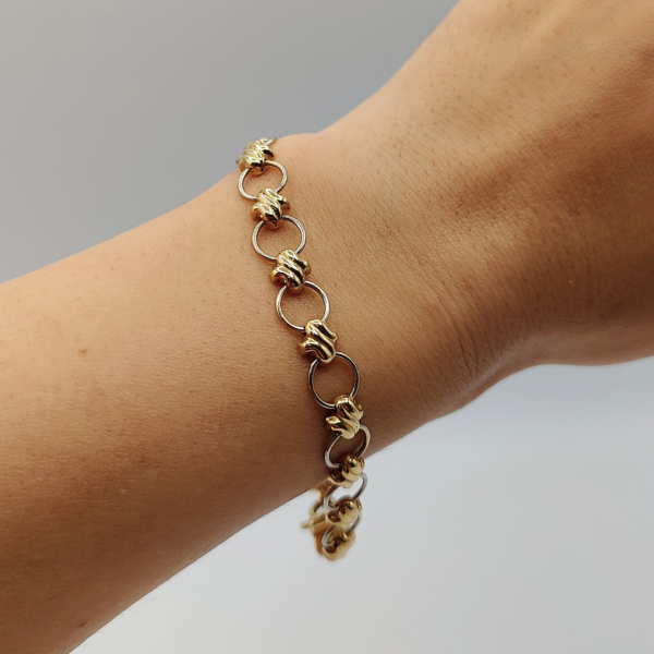 Pulsera Aros con cruces