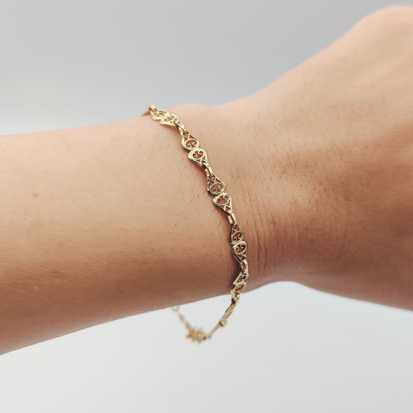 Pulsera calado fino