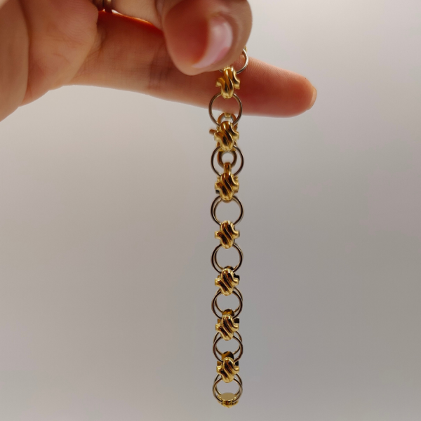 Pulsera Aros con cruces