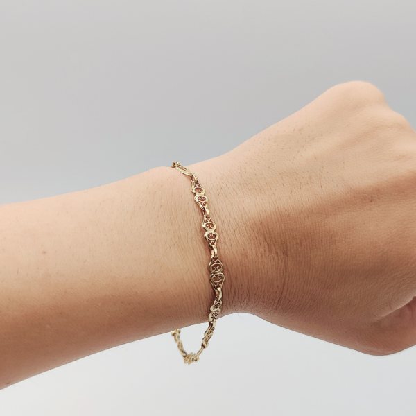 Pulsera calado fino