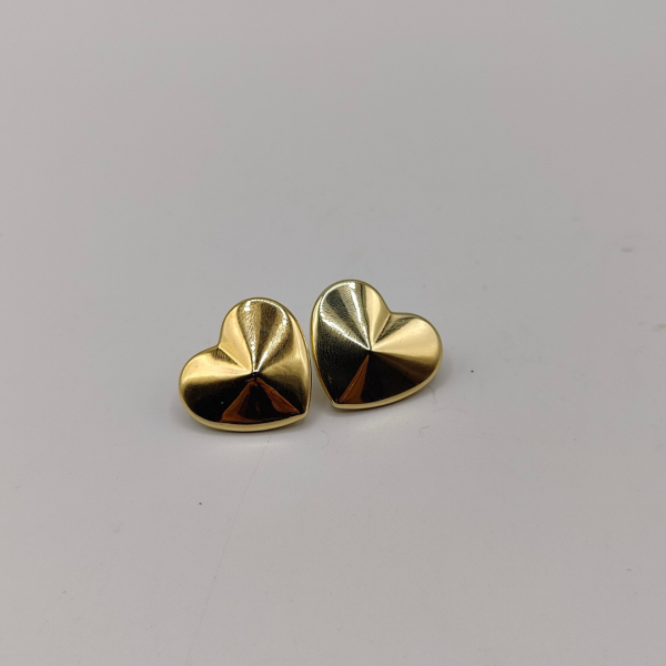 Pendiente corazón 3D