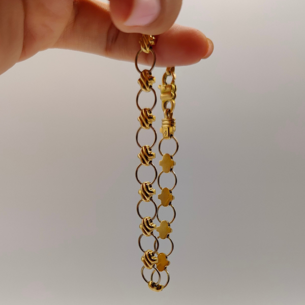 Pulsera Aros con cruces