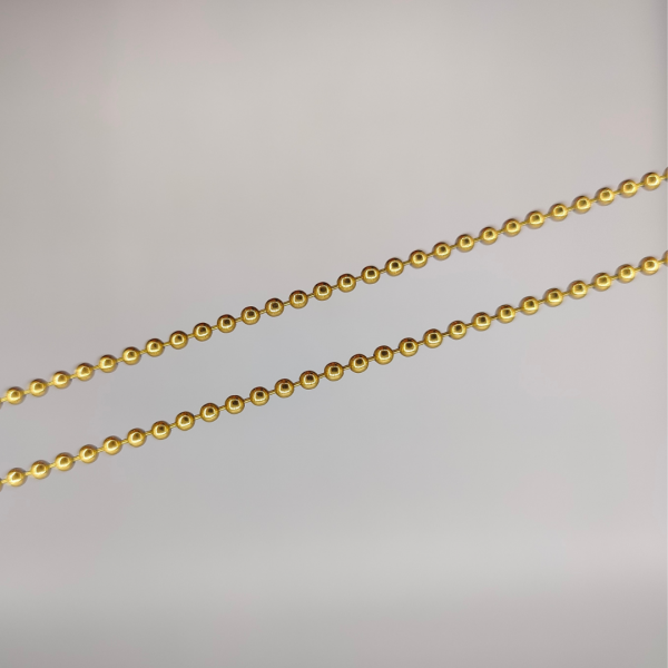 Cadena bolitas 40 cm