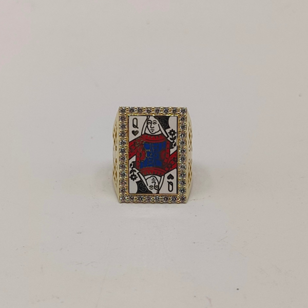Anillo carta king