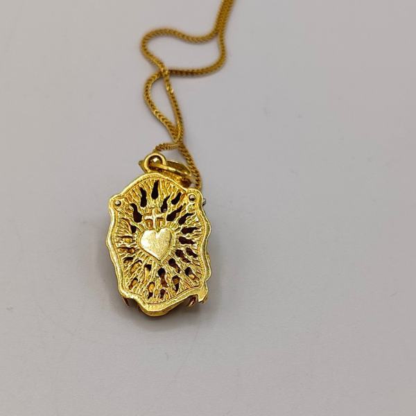 Colgante Jesús con corona de espinas