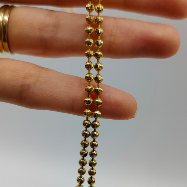cadena bolitas 50 cm