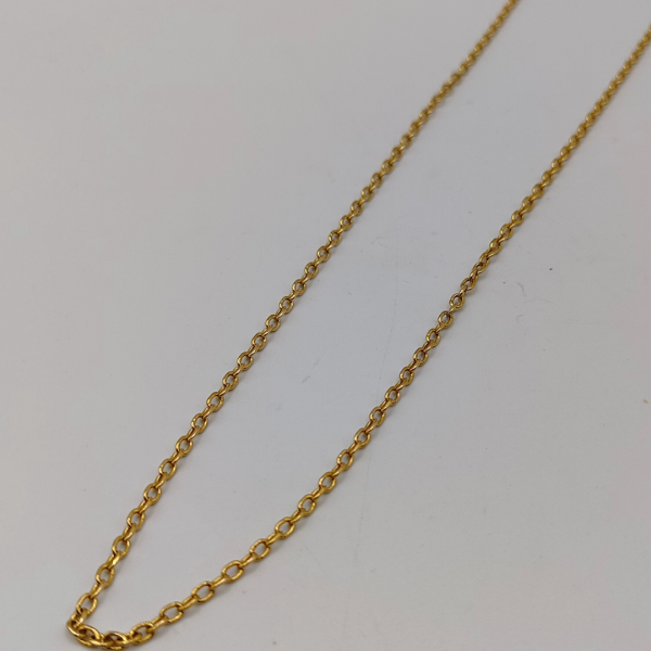 Cadena rolo 55 cm 2 mm
