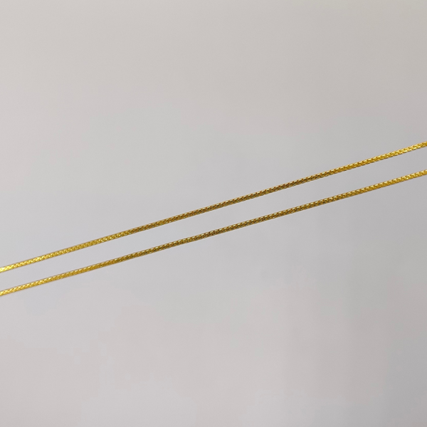 cadena de oro d 18 k