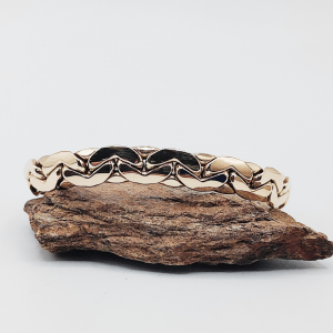 Pulsera cubana cuadrada