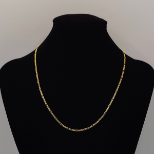 Cadena Fígaro 45 cm 2 mm Oro de 18 k REF: CA141