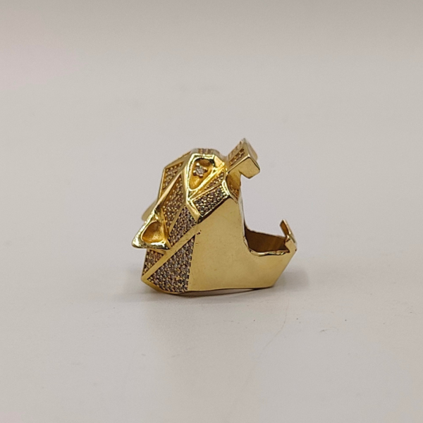 Anillo leopardo Oro 18 k