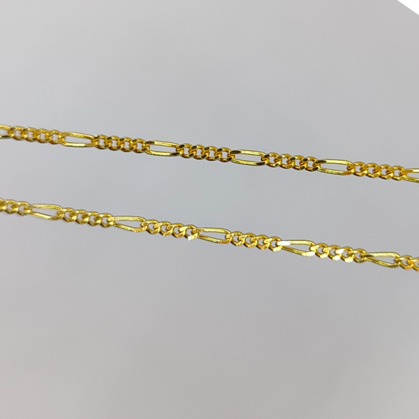 Cadena Fígaro 45 cm 2 mm Oro de 18 k REF: CA141