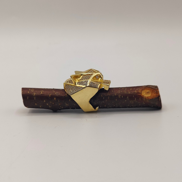 Anillo leopardo Oro 18 k