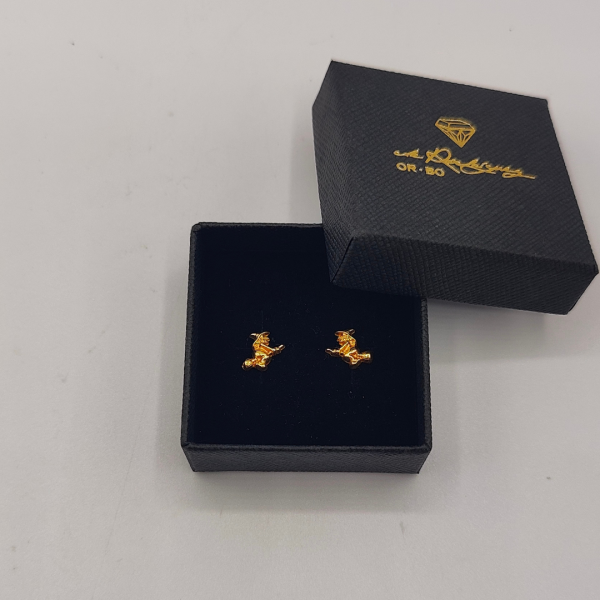 Pendientes de Brujita en Oro de 18k Infantil
