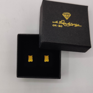 Pendiente Hello Kitty de Oro de 18K