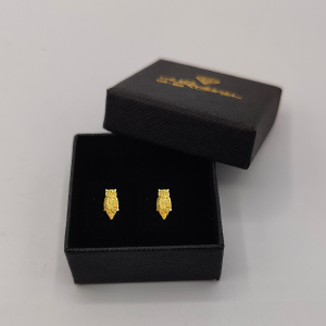 Pendiente Búho de Oro de 18K