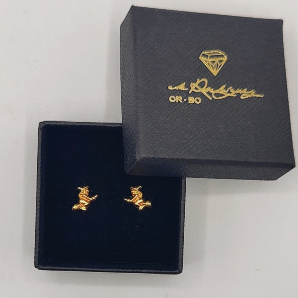Pendientes de Brujita en Oro de 18k Infantil