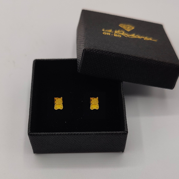 Pendiente Hello Kitty de Oro de 18K