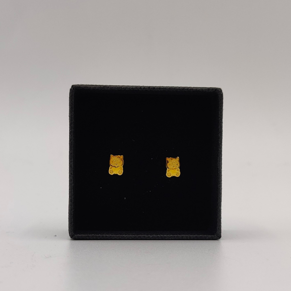 Pendiente Hello Kitty de Oro de 18K