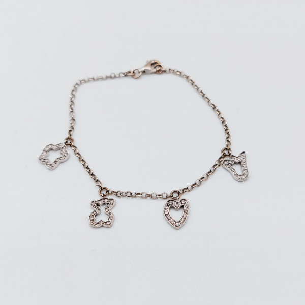 Pulsera Tous con charms colgados