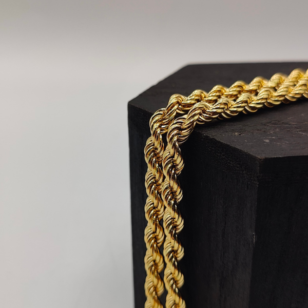 Cadena cordón 60 cm 6 mm