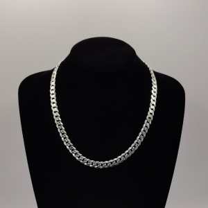 Collar cubana plana 50 cm 9 mm