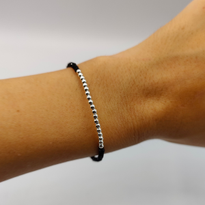 Pulsera con piedra onix