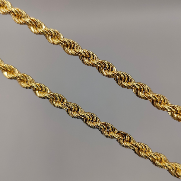 Cadena cordón 60 cm 6 mm