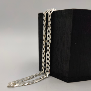 Collar cubana plana 49 cm 7 mm
