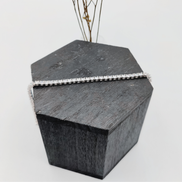 Pulsera articulada de plata cada eslabon es una criconita